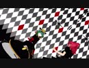 【mmdダンス】黒軍服な映姫様と黒服な小町で虎視眈々