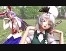 【東方ＭＭＤ】鈴仙＆妖夢　de　嵐の中で輝いて（改変モデル1080P)