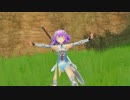 【四女神オンライン】ローアングルでアレが見えるゲームｗ　その１