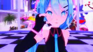 【MMD】可愛いミクにてるてるを躍らせてみた