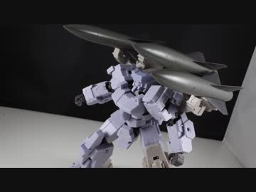 [コマ撮り]フレームアームズ轟雷　改良ホーク搭載型　レビュー