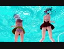 Girls in the pool ! [R18MMD]