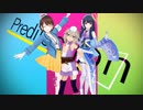 【MMD】アイリとつくしと茨で[A]ddiction【PVキット】