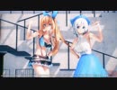 【MMD】 ミライアカリと電脳少女シロでロキ 【紳士向け】