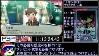 XX -【PSP】P3P RTA 全コミュMAXハム子編 13時間46分48秒 part6/7