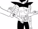 メタトン達とストップウォッチ【手描きAU】