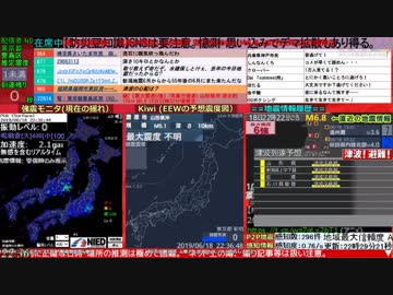 コメあり版【緊急地震速報・津波注意報】山形県沖（最大震度6強 M6.7） 2019.06.18【BSC24】