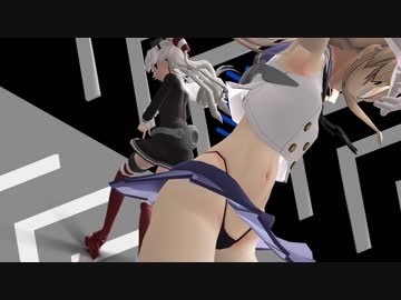 【MMD艦これ】マトリョシカ～島風 & 天津風