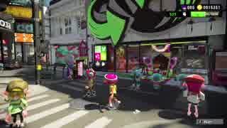 【Splatoon2】広場をうろうろしてみた