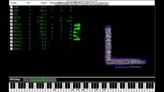 【FC音源（波形メモリ）】ブクレシュティの人形師をN163で打ち込んだ 【0CC-Famitracker】