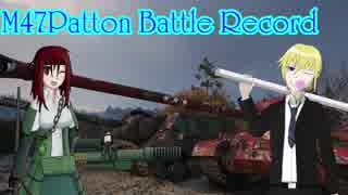 【WoT】M47Patton BattleRecord#2【M46Patton:擬人化】