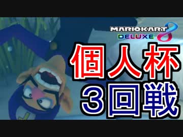 【マリオカート８DX】第１１回個人杯　３回戦８組【wani視点】