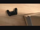 【ペット】PS4のコントローラーと遊んでみた。