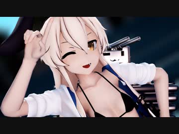 【MMD艦これ】つみ式水着島風で「ハイファイレイヴァー」【1080p】