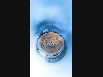 20190620 韓国)の大川(テチョン)海水浴場360度カメラ映像