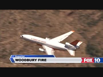 山火事が収まらず、消火活動が続く-閲覧注意(米06/20)