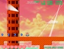 自作ゲームをダライアスバーストCSのBGMでプレイしてみました。
