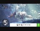 【ＭＨＷ】双剣でベータテスト【猛牛竜バフバロ】をゆっくり討伐