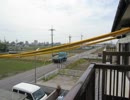 平成27年4月17日18日22日 小学校のとなりのゆうか幼稚園の工事でダンプが家の前を通って嫌がらせされました3-5