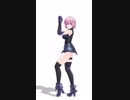 【MMD】 マシュ (Fate/Grand Order) 極楽浄土 縦長 固定カメラ