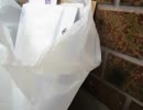 平成28年2月13日 キチガイ郵便配達がポストに入らないから玄関に置いて嫌がらせしよりました2-2
