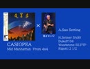 Mid Manhattan(CASIOPEA)をSAXで吹いてみた