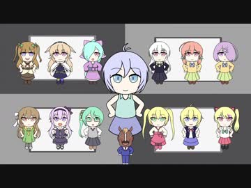 【手描きMAD】ワールズエンド・どっとライブ