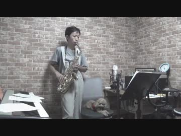 アルトサックスで「ハレ晴レユカイ」（涼宮ハルヒの憂鬱）を吹いてみた