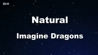 Natural - Imagine Dragons Karaoke 【With Guide Melody】