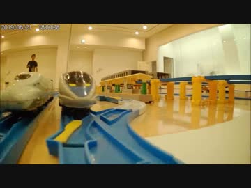 【プラレール】東京から鹿児島中央までの新幹線の前面展望【新幹線全駅再現】