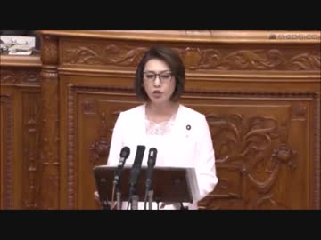 総理への問責決議案に怒る三原じゅん子、ジョルノ・ジョバーナみたいになってしまう