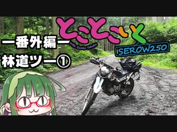 とことこいくSEROW250 -番外編-林道ツー①