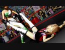 ピヨらせて股間攻撃！【涼vs雪歩】