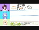モルル画伯の作品に腹筋を破壊されてしまうちーちゃんとアキくん