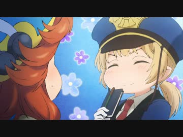 ハクメイとミコチ　#11　「夜越しの汽車 と 雨とテンカラ」