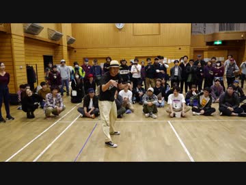 【バトクラ７】決勝戦 ドンパッチ vs Nico the NATURAL【アニソンダンスバトル】