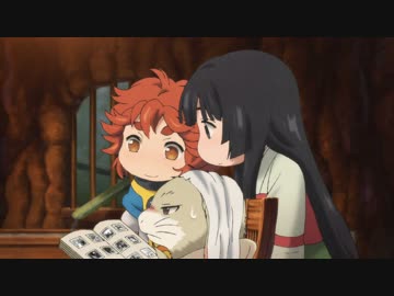 ハクメイとミコチ　#07　「樹上の梯子 と 都会的な生活 と 笑顔の写真」