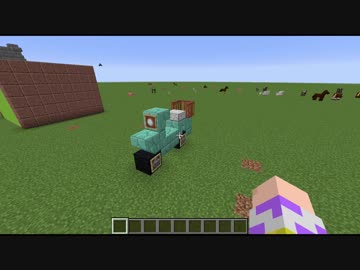 【minecraft】可愛いスクーターを3分クッキング