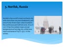 Top Five Very Coldest Places on the Earth by Niv Borsuk