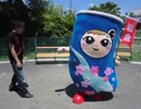 平成25年6月16日(日)に行われた岩倉軽トラ市に行って、ぼく、はじめてヨーヨーをやったんだよ。