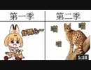 【海外の反応】台湾のフレンズがけものフレンズ1期と2期を対比するようです【動物朋友】