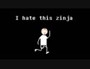 I hate this zinja (私はこの神社が本当に嫌いです)