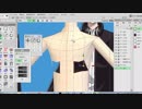【モデリング】石上会計を作る　その6（口・体）【かぐや様は告らせたい】