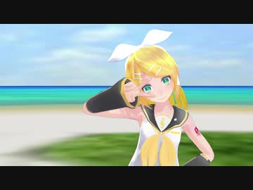 【MMD】 Tdaシスターズ 鏡音リンちゃんをセミロング髪にした件