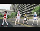 【そばかす式MMD】　とても素敵な六月でした　　れいむ・さくや・まりさ・うどん