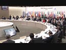 G20大阪サミット 安倍首相が開会宣言した全体会議に文大統領が遅刻w