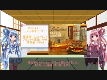 お酒大好き琴葉姉妹　part.2　【ブルームーン、バランタインバレルスムース、他】