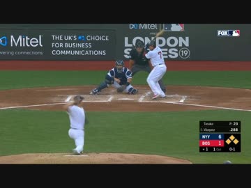 【MLB】田中将大、歴史的一戦１回持たず６失点KO（編集ナシ）