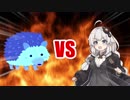 あかりちゃんVS青いハリネズミ