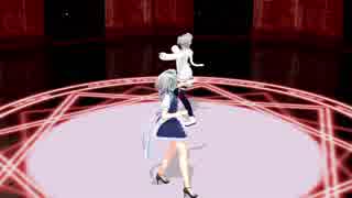 「MMD東方」 十六夜咲夜(別次元＆幻想郷次元)でドーナツホール